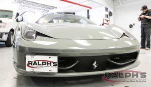 Ferrari 458 Spider Radar